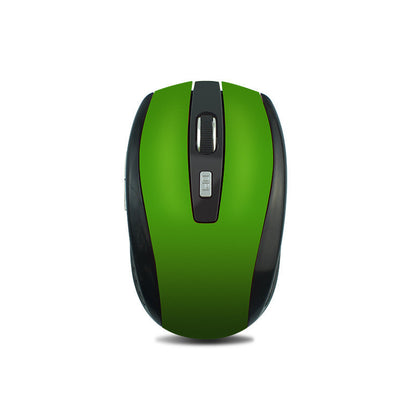 "Compact wireless mouse with ergonomic design"

